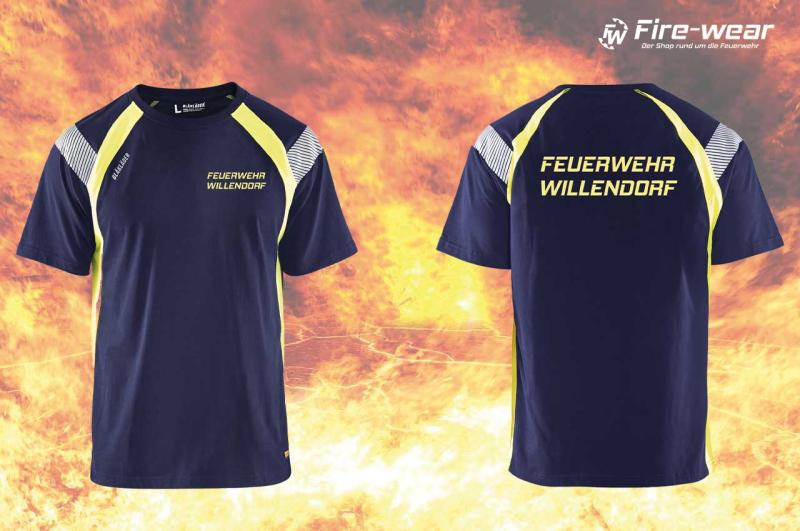 Blakläder Einsatzshirt Premium - optional mit Klett Dienstgrad am Ärmel