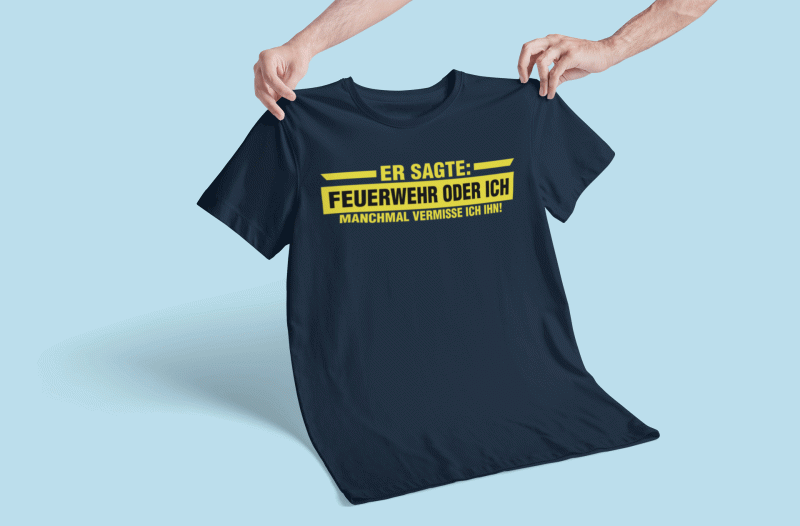 Preview: T-Shirt - Er / Sie sagt