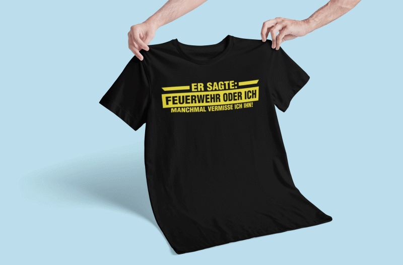 Preview: T-Shirt - Er / Sie sagt