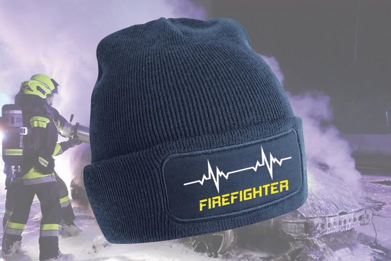 Haube mit Patch - Motiv 5