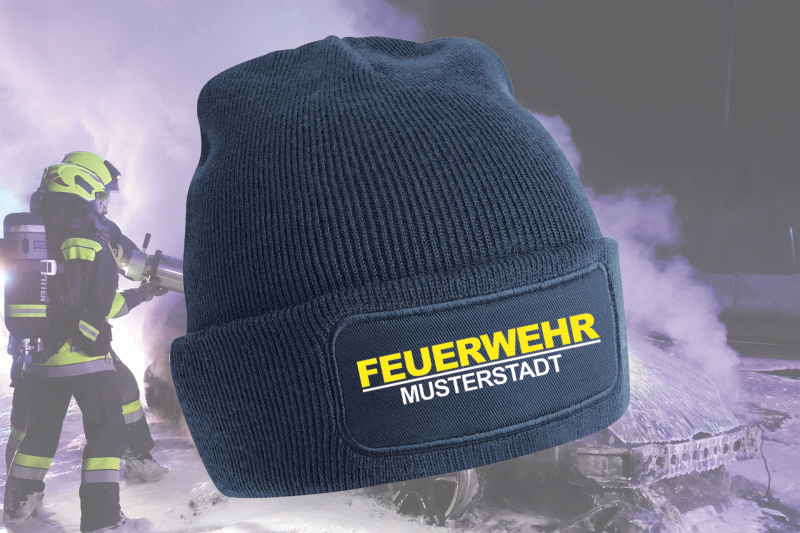 Haube mit Patch - Motiv 9