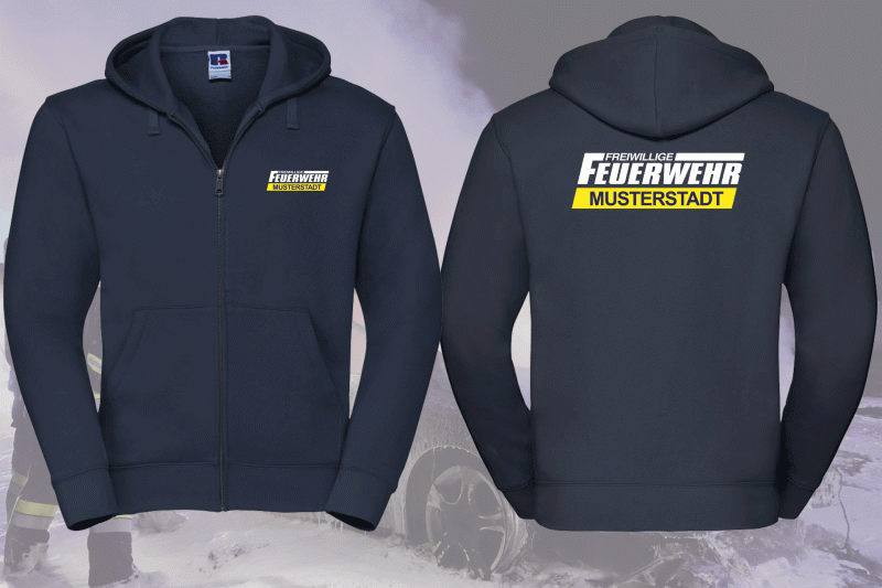 Kapuzen Zip-Weste Motiv 10