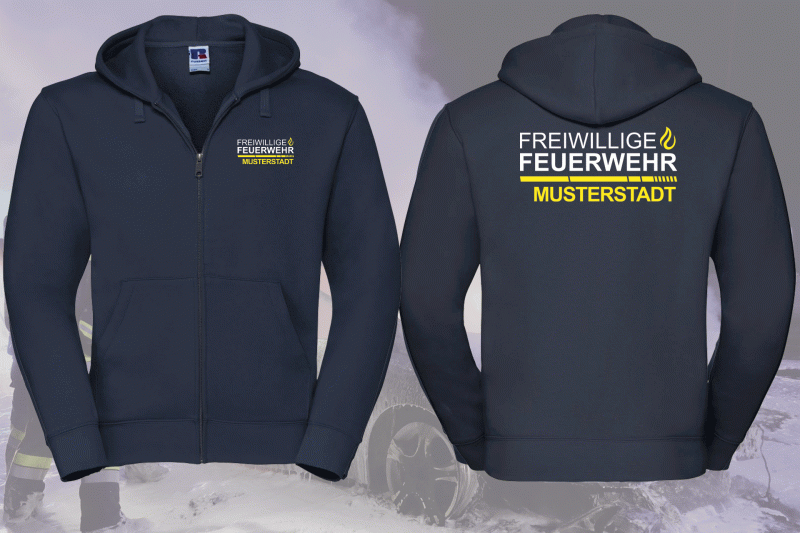 Kapuzen Zip-Weste Motiv 7