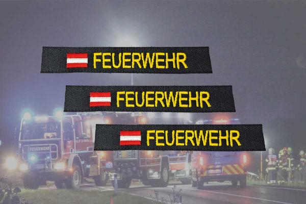 Feuerwehr Österreich Klettstreifen