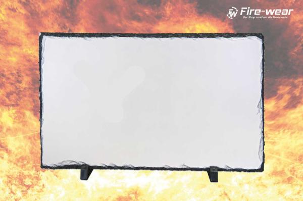 Schiefersteinplatte 30x20cm - selbst gestaltbar