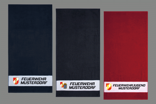 Handtuch 50x100cm mit Druckveredelung nach Wunsch