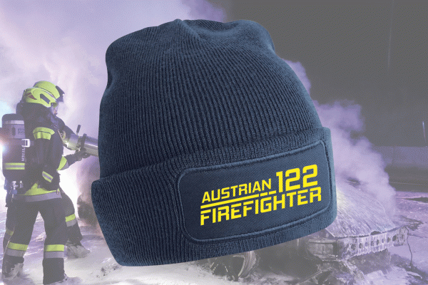 Haube mit Patch - Motiv 3