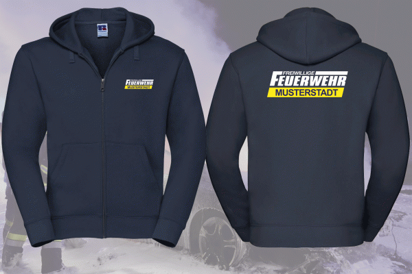 Kapuzen Zip-Weste Motiv 10