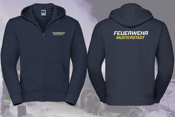 Kapuzen Zip-Weste Motiv 4