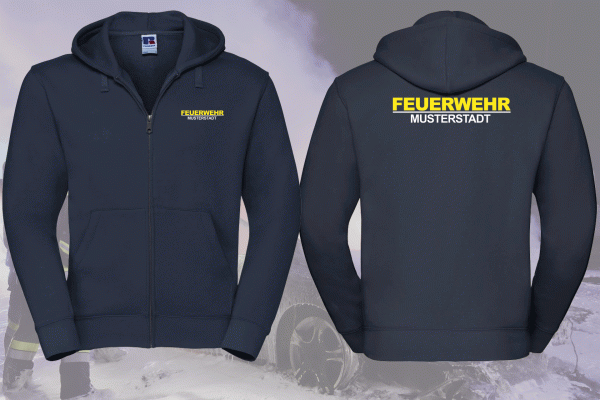 Kapuzen Zip-Weste Motiv 9